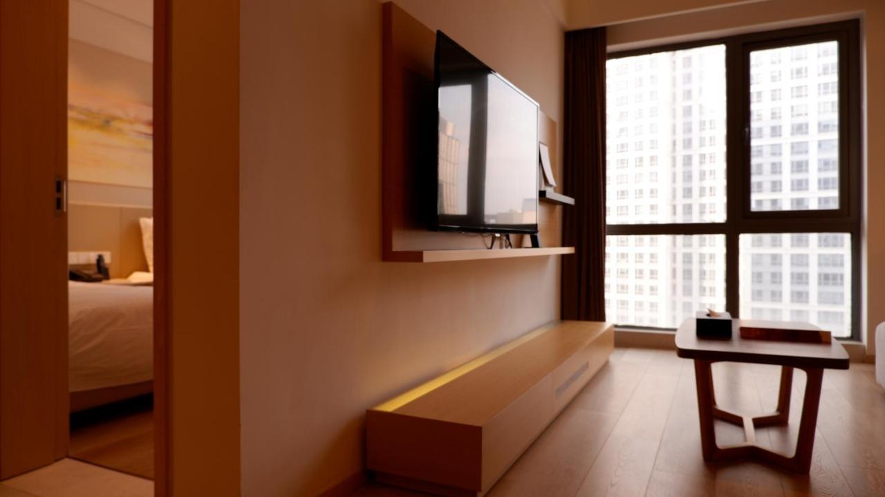 Sincere Changfeng - Changfeng Ecological Business District - Near Exit 3 Of Changfeng Park Station On Subway Line 15 Appart hôtel 4*